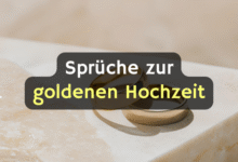 Kurze Sprüche zur Goldenen Hochzeit kostenlos